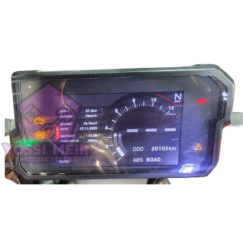 KTM דיוק 390 לוח שעונים